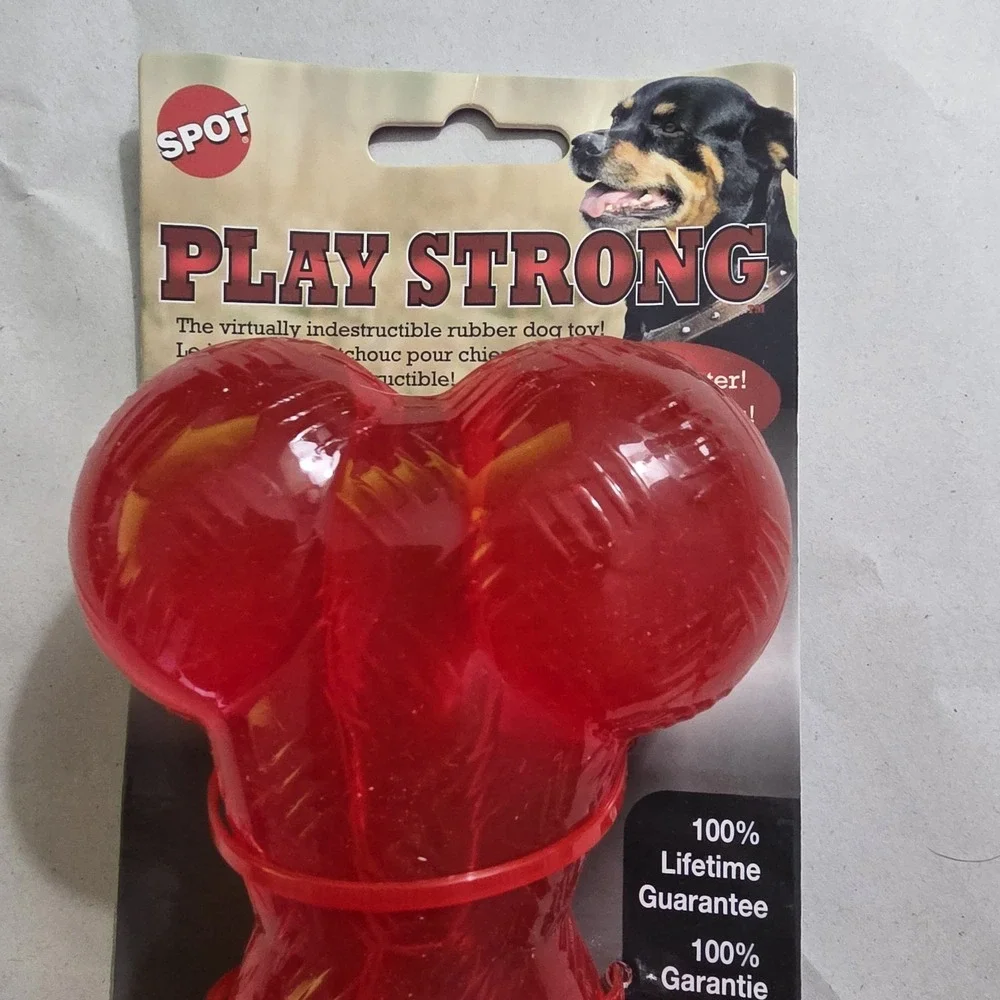 NWT Spot Play Strong Bone - Durable Long Lasting Dog Chew for Aggressive Chewers
